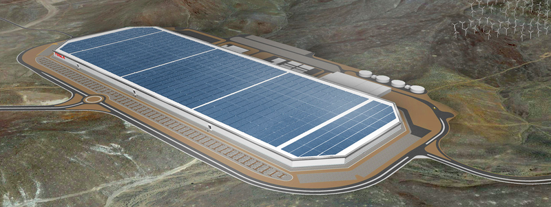 Tesla’s ‘Gigafactory’. Photo: Tesla